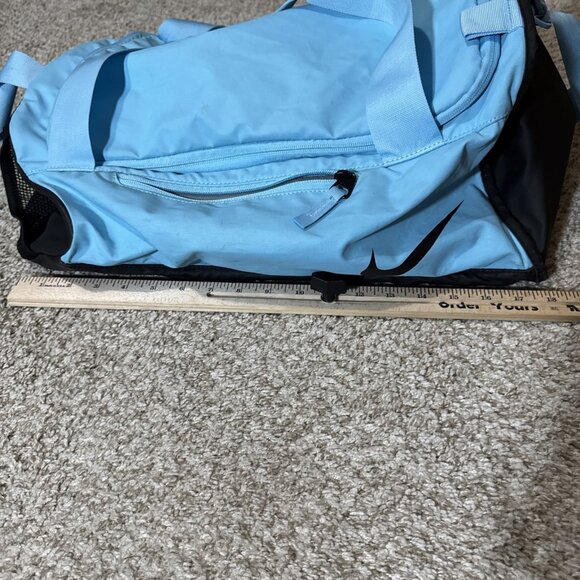 Nike Alpha Adapt Crossbody Training Duffel Bag Black Adjustable Carry Strap - Picture 10 of 13